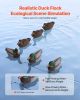 VEVOR Duck Decoys, Realistic Floating Duck Decoys, Weight Forward Swim, Plastic Duck Hunting Decoy Outdoor for Hunting, for Pool, Pond, and Lake