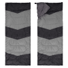 Lightweight Sleeping Bag for Backpacking, Hiking, Waterproof Compact Envelope Sleeping Bag for Cold & Warm Weather, Gray